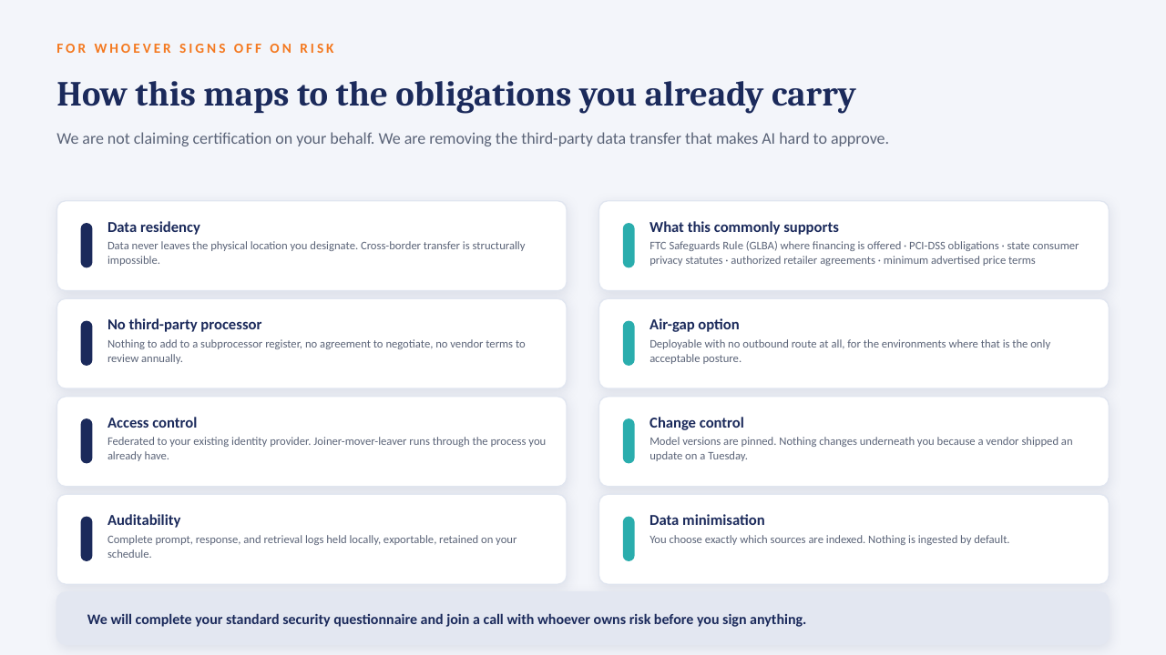Private AI on your own server — slide 11 of 14